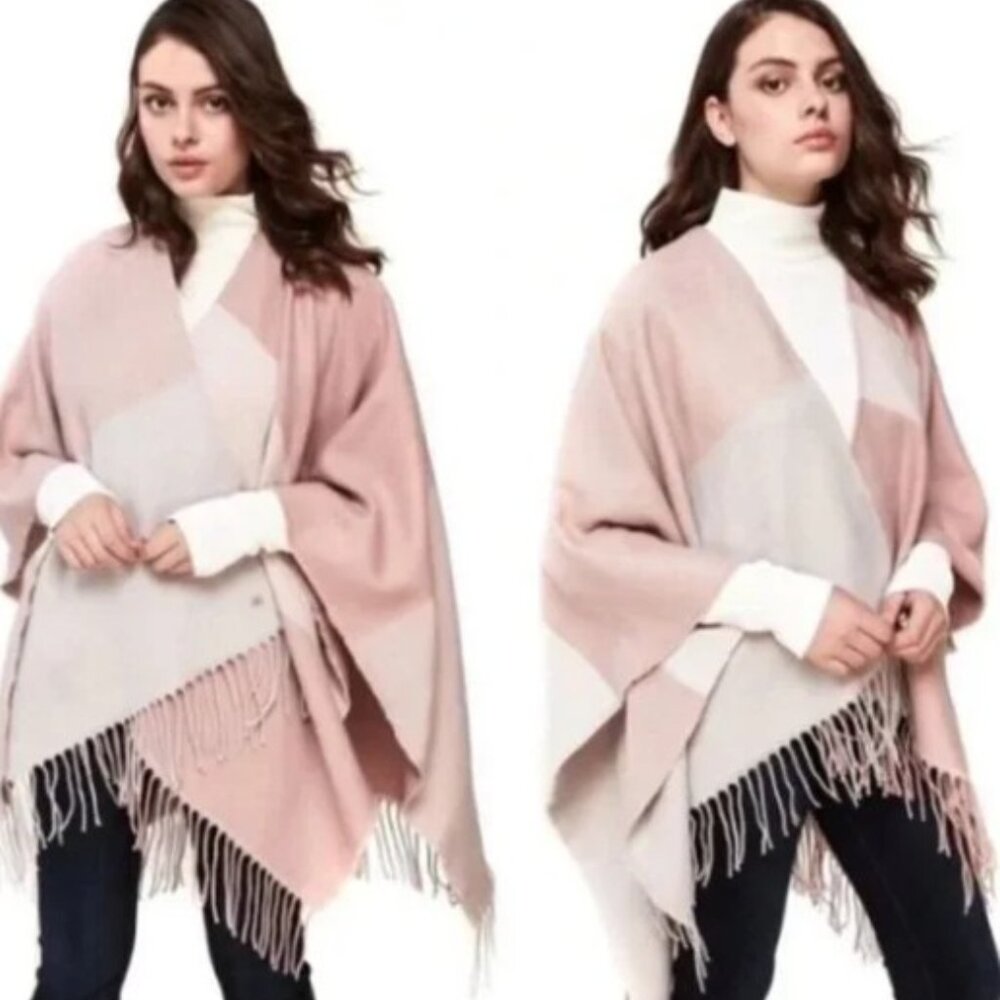 Soia & Kyo Women's Oversized Pastel Scarfigan Blanket Wrap Shawl One Size
